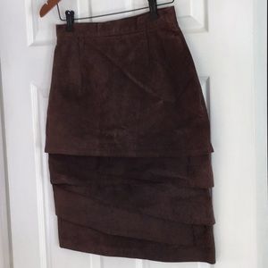 Bagatelle Leather Skirt make me an offer